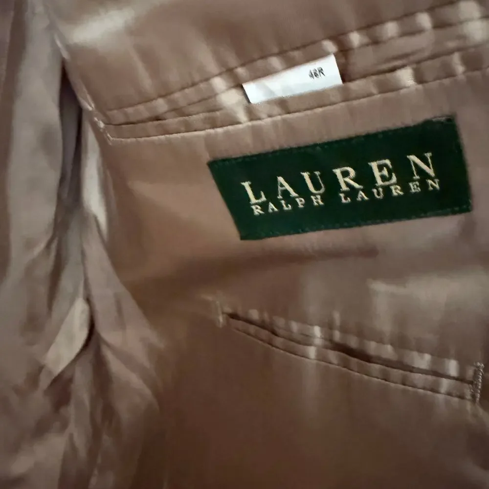 Lauren Ralph Lauren Men's Single Breasted Blazer 46R Blazer Sport Coat Classy